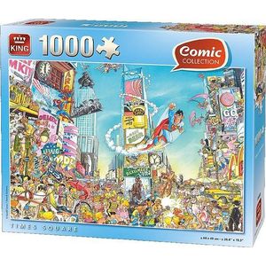 Comic Cartoon Time Square NY (1000 Stukjes)