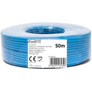Stevige UTP-netwerkkabel categorie 6 Ewent IM1222 Blauw 50 m