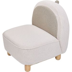 Beliani FABORG - Kinderstoel - Beige - Polyester