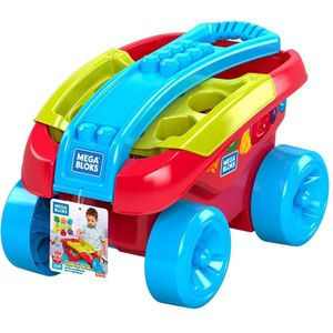 Fisher Price Mega Bloks Trekwagen Vormenstoof