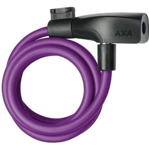 AXA Resolute kabelslot paars 120 cm x 8 mm