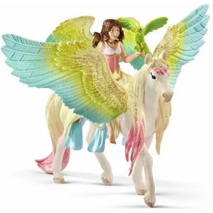 Actiefiguren Schleich Fairy Surah with glitter Pegasus Plastic