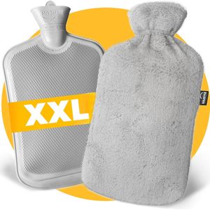 XXL kruik 3,5 liter met hoes - extra grote warmwaterkruik