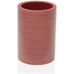 Tandenborstelhouder TERRAIN Roze Hars (8,2 x 9,3 x 8,2 cm)