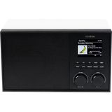 Geneva DeCon S internet, DAB+ en FM radio met Spotify en Bluetooth - zwart/wit mat/geverfd hout