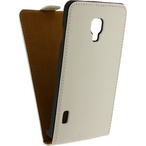 Mobilize Ultra Slim Flip Case LG Optimus L7 II P710 Wit