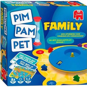 Jumbo Pim Pam Pet Family - Het klassieke vraag- en antwoordspel voor de hele familie! Geschikt voor 2-10 spelers vanaf 8 jaar