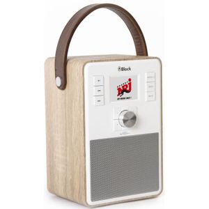 Block - Internetradio Emotionwalnut - DAB+ - Walnut - Streamen via Spotify Connect