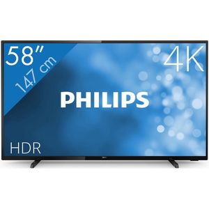 Philips 58PUS6504/12 - 4K TV - 58 inch (147 cm) - Dolby Vision en Dolby Atmos