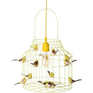 Dutch Dilight hanglamp vogeltjes geel