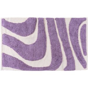 Veer Carpets Badmat Beau - Purple 50 x 80 cm