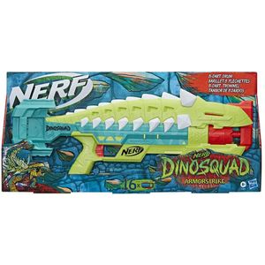 NERF Dinosquad Armorstrike Blaster - Geschikt voor kinderen vanaf 8 jaar - Inclusief 16 darts