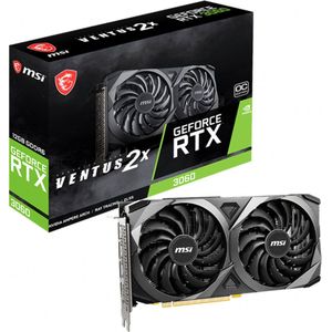 MSI VENTUS GeForce RTX 3060 2X 12G OC NVIDIA 12 GB GDDR6