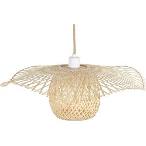 Beliani BONITO - Hanglamp - Naturel - Bamboe