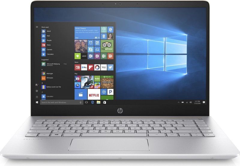 HP Pavilion 14-bf001nd - Laptop - Intel Core i3 - Gezichtsherkenning - 14 Inch