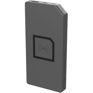 Allocacoc PowerBank Duo-Wireless Grey