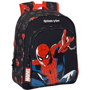 Kinderrugzak Spiderman Hero Zwart 27 x 33 x 10 cm