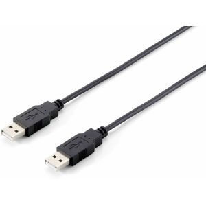 Kabel USB A naar USB B Equip 128870 Zwart 1,8 m