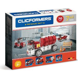 Clicformers - Rescue Set - 73 Pcs