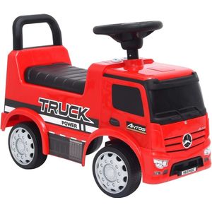 vidaXL Loopauto Mercedes Benz Truck rood