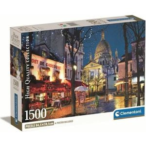 Puzzel Clementoni Paris Montmartre 1500 Onderdelen