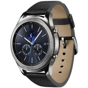 Samsung Gear S3 Classic - Smartwatch - Hartslagsensor OLED Tizen 3.0 - Zilver (Zwart)