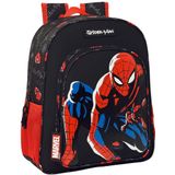 Schoolrugzak Spiderman Hero Zwart (32 x 38 x 12 cm)