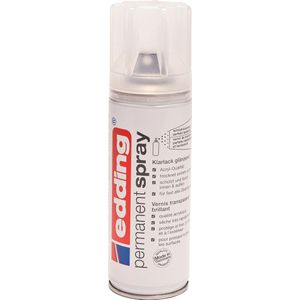 Edding Permanent Spray 5200 transparante lak, 200 ml, glans