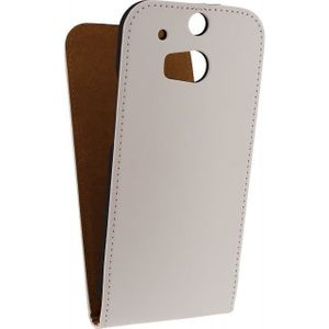 Mobilize Ultra Slim Flip Case HTC One M8/M8s Wit