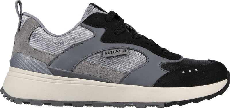 Skechers Sunny Street - Sunsetters Dames Sneakers - Air-Cooled Memory Foam - Black/Charcoal