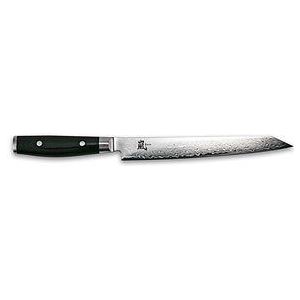 Yaxell Ran Fileermes / Sushimes 25,5 cm 69 laags roestvrij damast staal met canvas-micarta heft