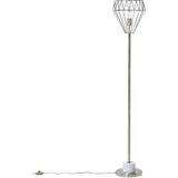 Beliani MOONI  - Staande lamp - Messing - Metaal
