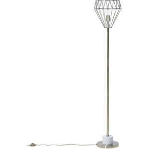 Beliani MOONI  - Staande lamp - Messing - Metaal