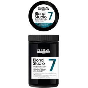 L'Oréal Blond Studio Multi-Techniques Clay Ontkleuringspoeder 7T 500gr