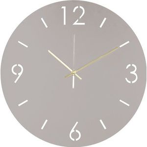 TIME Ø 40 Klok - Silky Taupe