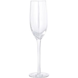 Bloomingville Astrid Champagneglas Helder Glas - Set van 6