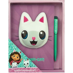 Undercover Squishy Notitieboek Gabby's Poppenhuis met Pen