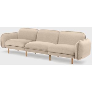 EMKO Bean Sofa 3-Seater / Beige / Boucle fabric