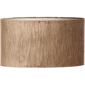 Light&living Kap ovaal recht smal 38-17,5-28 cm FLAIR koper