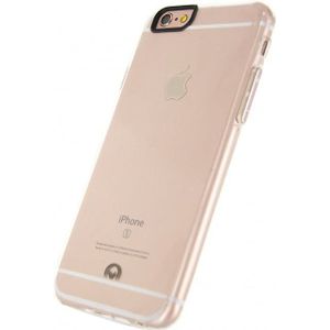 Mobilize Deluxe Gelly Case Apple iPhone 6/6S Clear Rose Gold Button