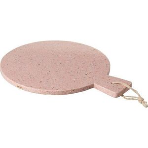 J-line Ronde Serveerplank Terrazzo Roze