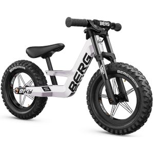 BERG loopfiets Biky Cross Wit Handbrake 2-5 jaar 32 cm