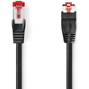 CAT6 SF/UTP-Netwerkkabel | RJ45 Male - RJ45 Male | 1,0 m | Zwart Nedis