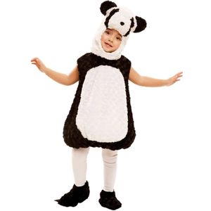 Kostuums voor Kinderen My Other Me Zwart Wit Panda (3 Onderdelen) Maat 5-6 Jaar