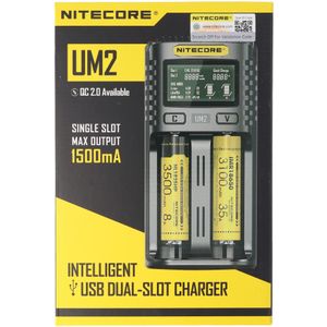 Nitecore UM2 USB Oplader