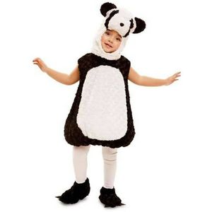 Kostuums voor Kinderen My Other Me Zwart Wit Panda (3 Onderdelen) Maat 12-24 Maanden