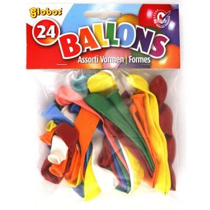 Globos Ballonnen Verschillende Vormen 24 Stuks
