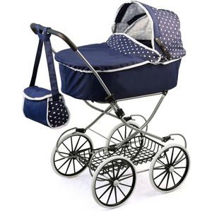 Poppenwagen Reig Classic Deluxe 70 x 42 x 89 cm Blauw