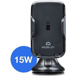 Mobilize Wireless Car Charger/Holder 5W/7.5W/15W Black