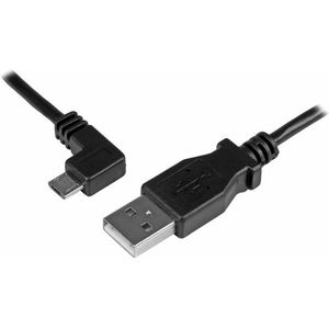 Kabel USB naar micro-USB Startech USBAUB1MLA Zwart 1 m